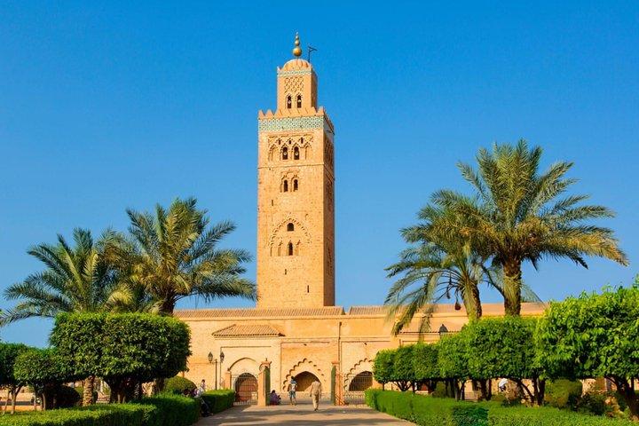 Marrakech : Medressa Ben Youssef met geheime tuin & de souks