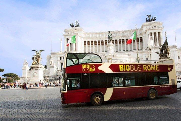Big Bus Rome hop-on hop-off-tourbus
