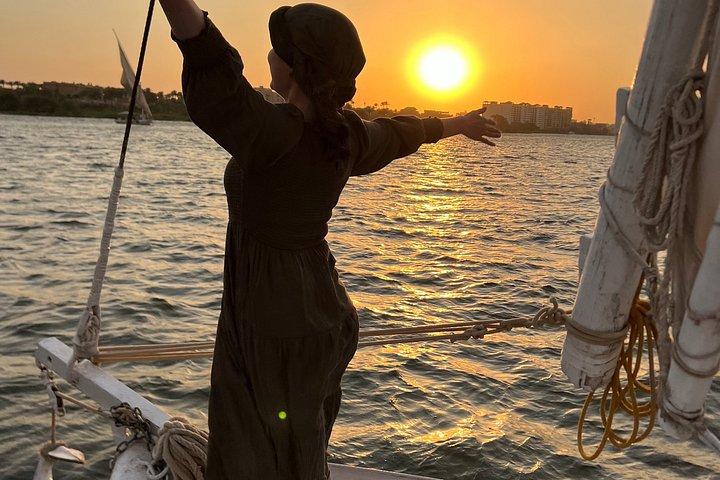 Romântico Nile Felucca Sunset Dinner no Cairo