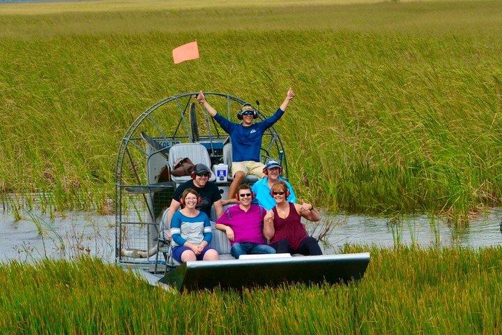90 minutters Miami Everglades Semi Private Airboat Tour