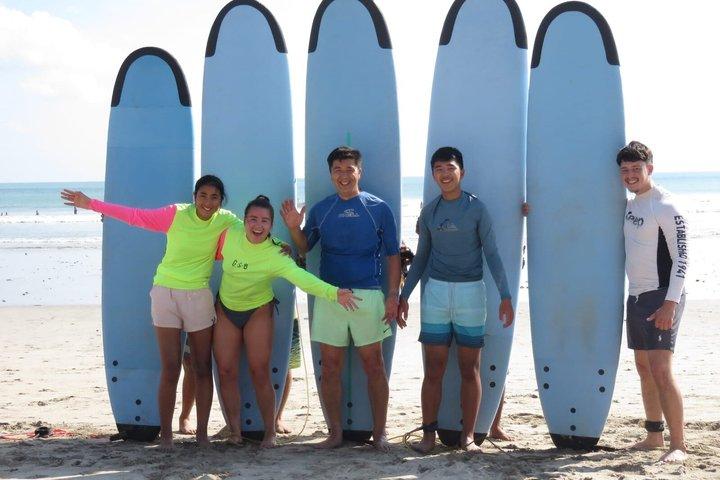 Surfing Activity with Beginner and Intermediate Lesson