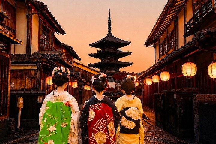 Kyoto 5 - Passeggiata notturna delle geisha stellate: esperienza autentica per piccoli gruppi