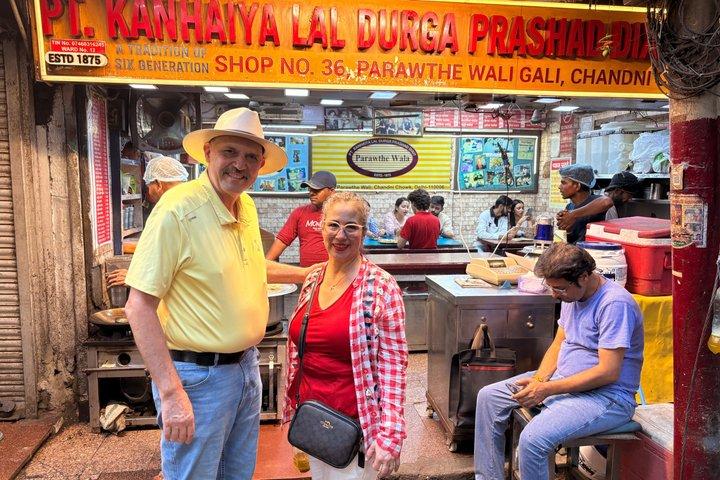 Oude Delhi Culturele Wandeltocht Tempels Thee- en Kruidenmarkt