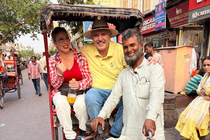 Oude Delhi Culturele Wandeltocht Tempels Thee- en Kruidenmarkt