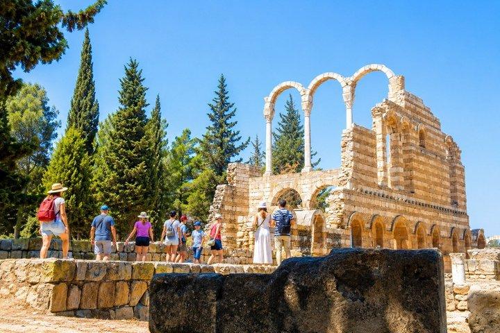 Tour privato della cantina Anjar, Baalbek e Ksara da Beirut