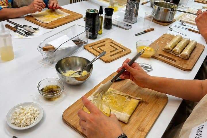 Cook Like a Greek in Athens Hands On Cooking Class with Wine