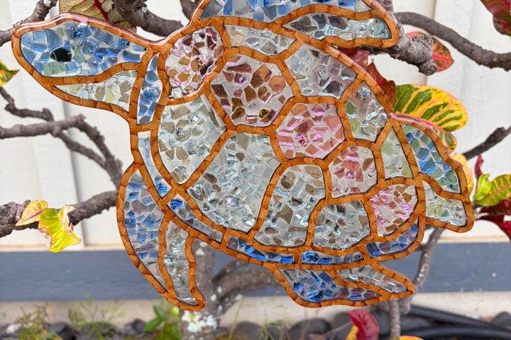 Large Honu Mermaid Sun Catcher Art Workshop em Paia