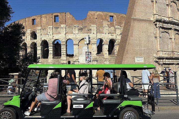Rom Golf Cart Tour mit Gelato