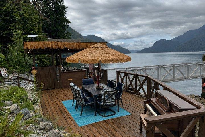 Pacific Fjord Escape Boot- en strandtour Indian Arm Vancouver