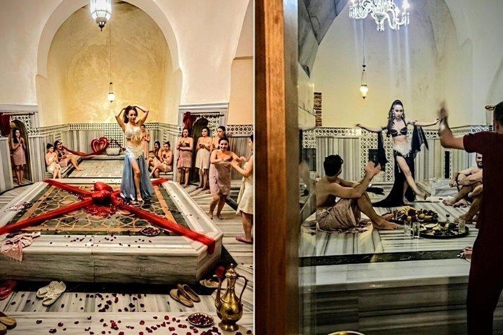 Istanbul : Hamam Party, Nourriture, Gommage, Mousse Faire & Spectacle de Danse du Ventre