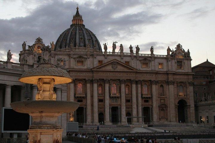 Rome St Peters Basilica Dome rondleiding