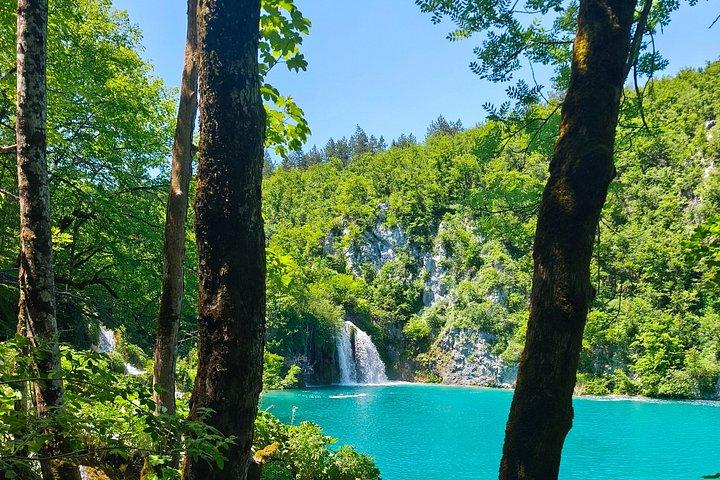 Visite privée des lacs de Plitvice au départ de Zagreb