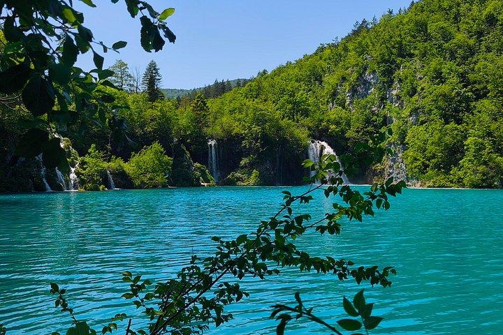 Visite privée des lacs de Plitvice au départ de Zagreb