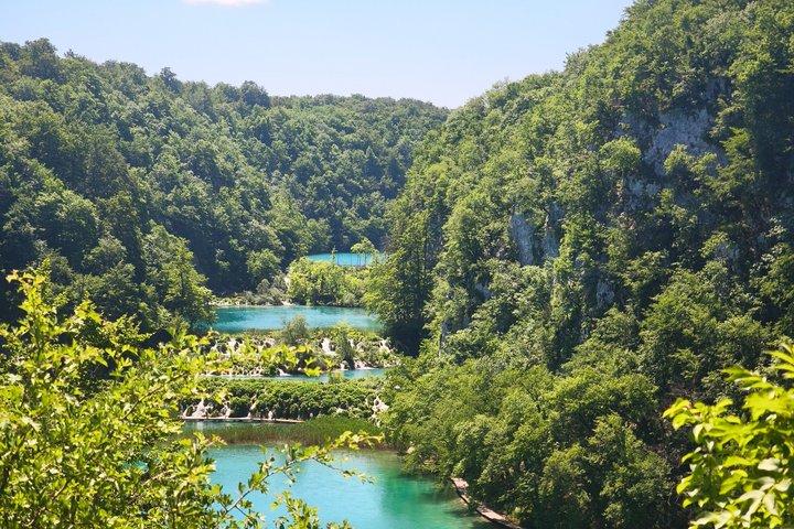 Visite privée des lacs de Plitvice au départ de Zagreb