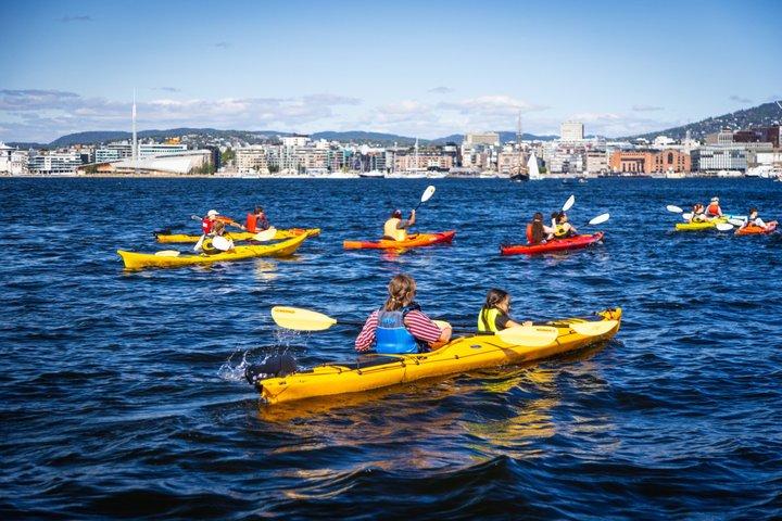 オスロシーカヤックツアー： 信じられないオスロフィヨルドを探索する