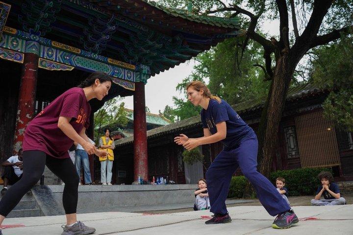 1,5 horas de curso de auto-defesa Shaolin Kungfu em Xangai