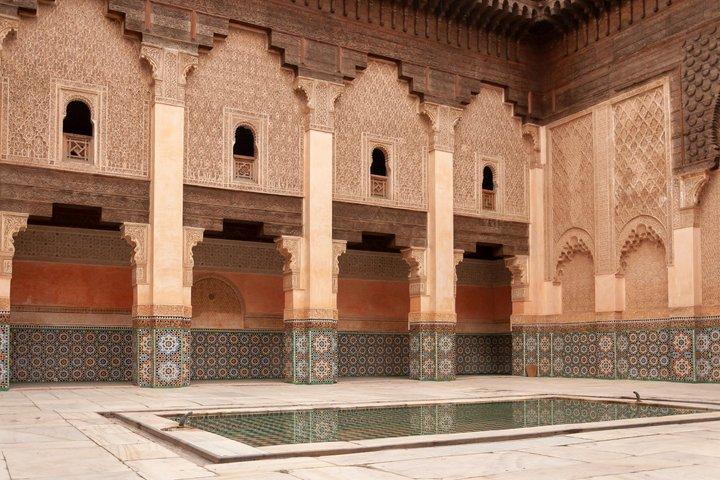 Marrakech : Medressa Ben Youssef 探検する