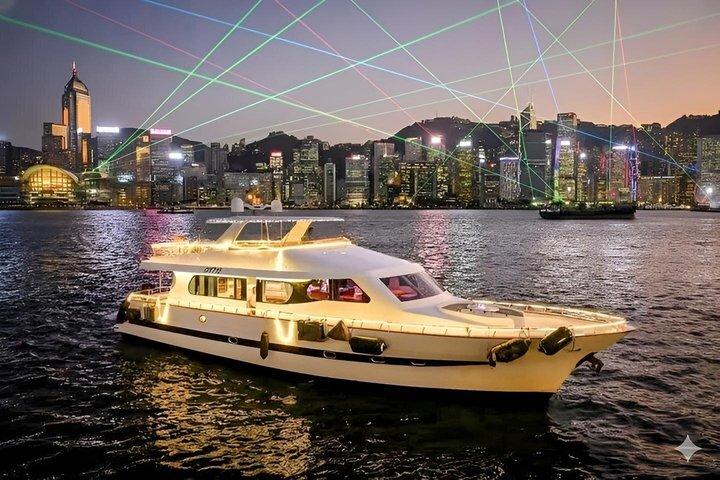 Victoria Harbour Nachtjachttour Hongkong