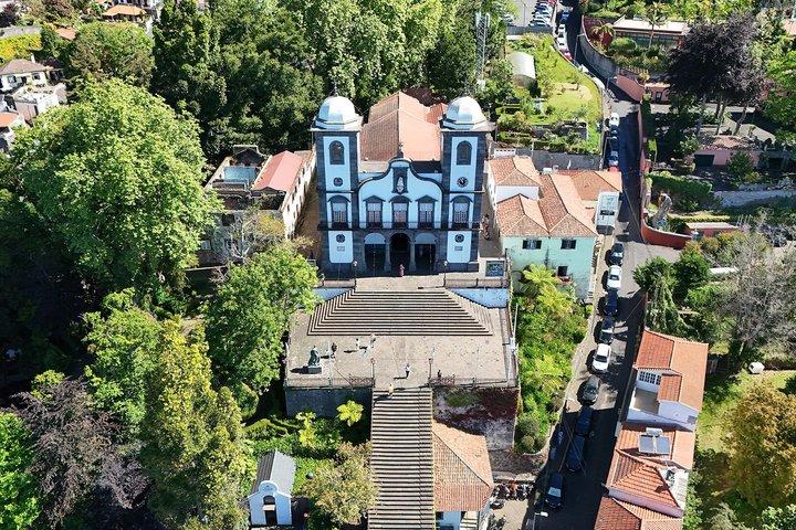 Madeira Tuk-Tuk Rit naar Monte Toboggans of tropische tuinen