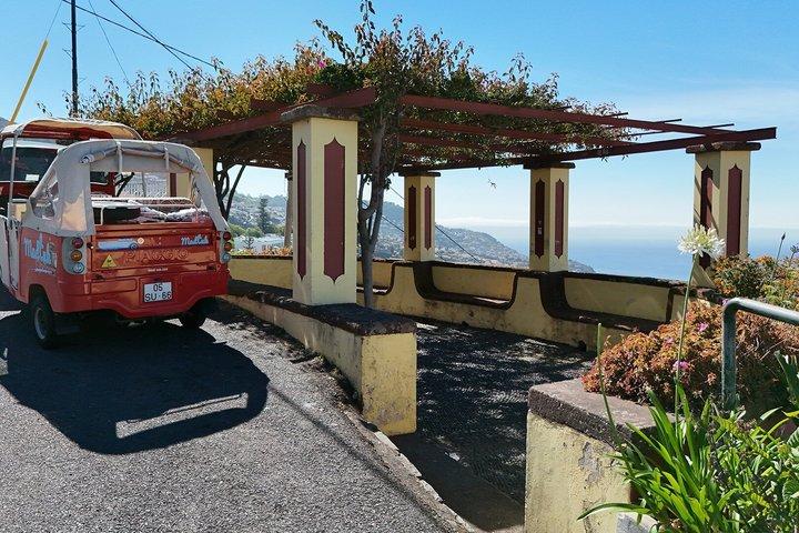 Madeira Monte Toboggans and Old Town Tuk Tuk Tour by MadTuk
