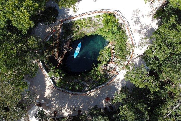 3 Cenotes Escondidos Experiência e snorkeling em Puerto Morelos Reef