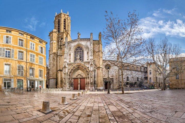 Marché d'Aix En Provence et visite à pied du patrimoine