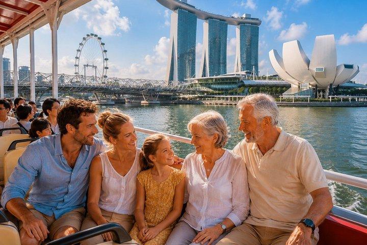 Singapur Flusskreuzfahrt und 2 Wasserlichtshows
