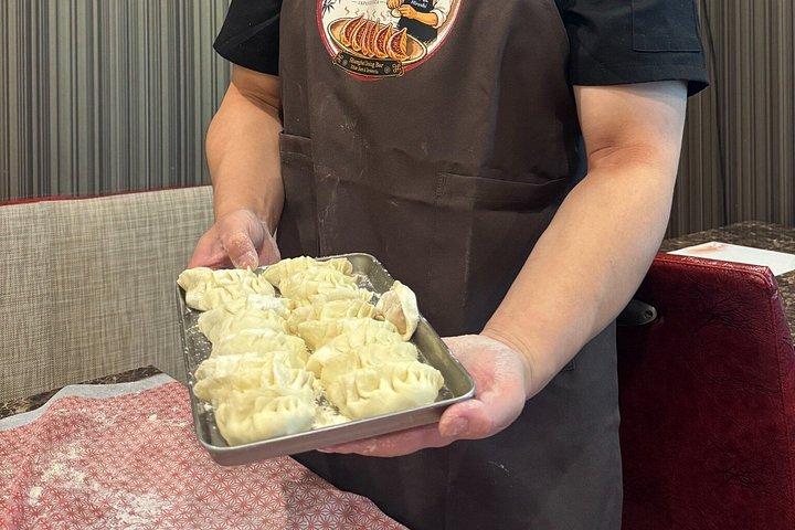 Osaka Handmade Gyoza Cooking Class from Scratch Yakisoba