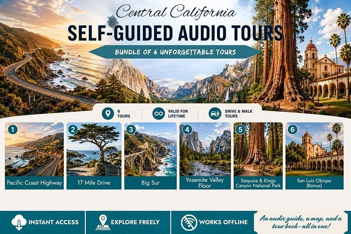 Central California GPS Audio Bundle (5 Tours)