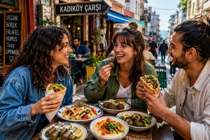Istanbul Vegetarian Street Food Tour in Kadıköy's Asian Side