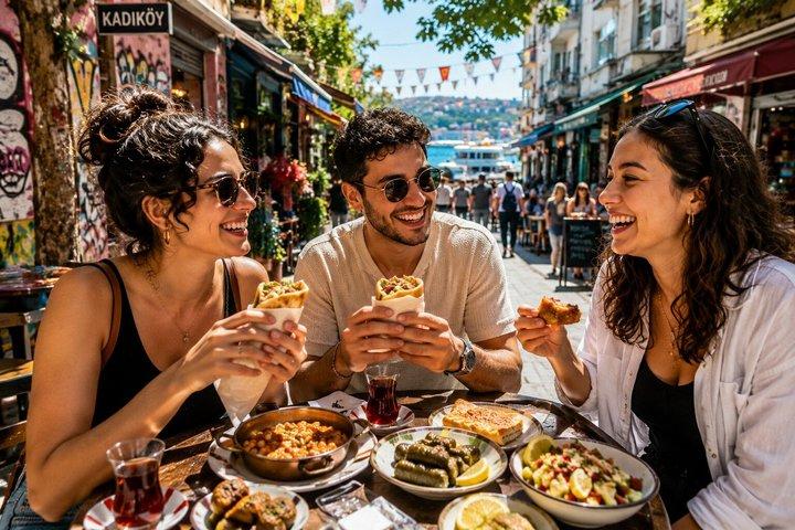 Istanbul matrundtur : Gatumat och dolda pärlor i Kadıköy