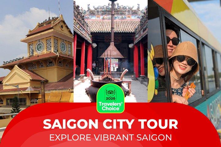 Hele dag Ho Chi Minh City Tour met koloniaal erfgoed & Chinatown