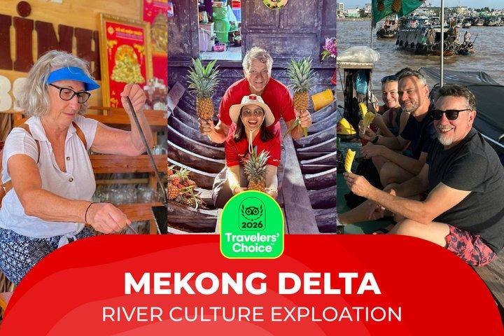Excursão de 2 dias no Delta do Mekong: Mercados Flutuantes e Exploração Cultural
