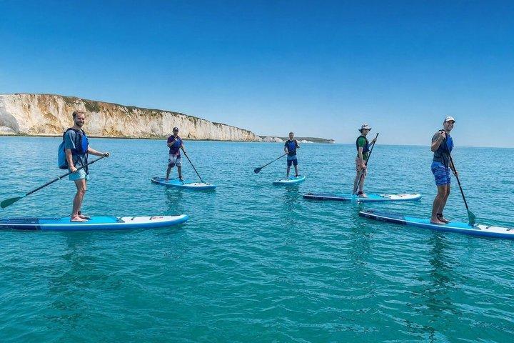 Paddleboarden met Seven Sister View