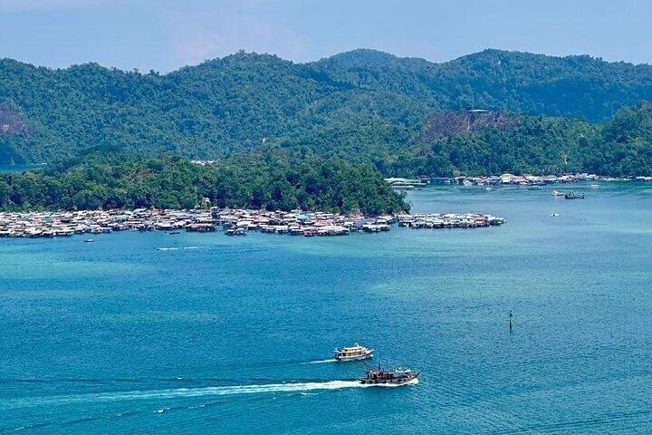 コタキナバル3時間沿岸釣りと島巡り