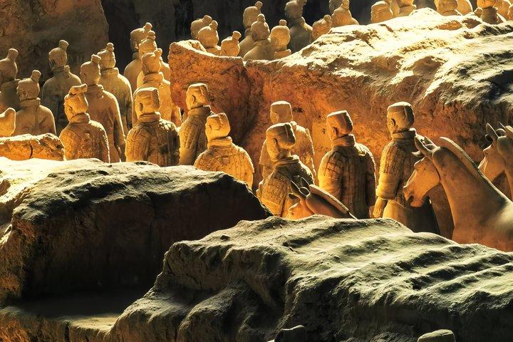 Tour privato dei guerrieri di terracotta di Pechino a Xi'an in treno proiettile