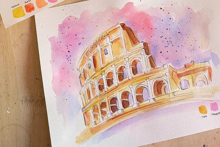 ローマの現代の肖像画を作成する