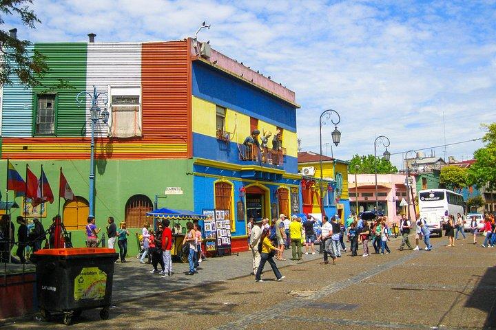 ブエノスアイレス市内小グループ5日ツアー（オプション屋台料理）