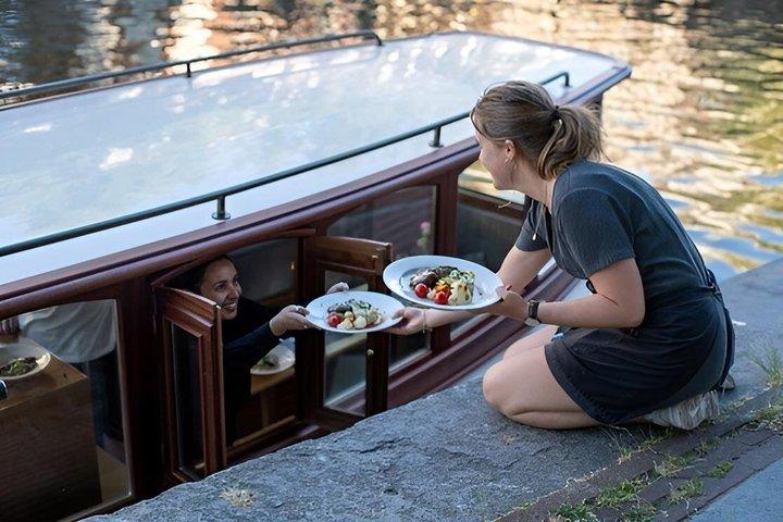 Crucero con cena de running por Amsterdam : 3 o 4 Cursos