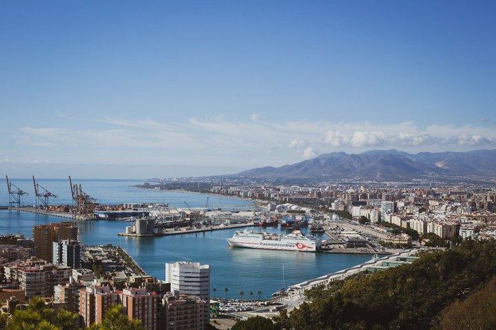 Malaga: tour panoramico di 3 ore E-Bike