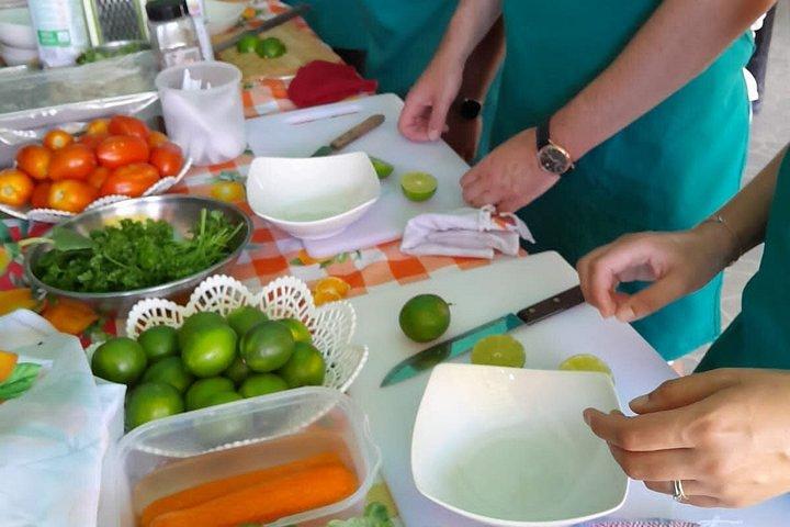 Combo Cooking class & interactive Treasure Hunt San Pedro Belize