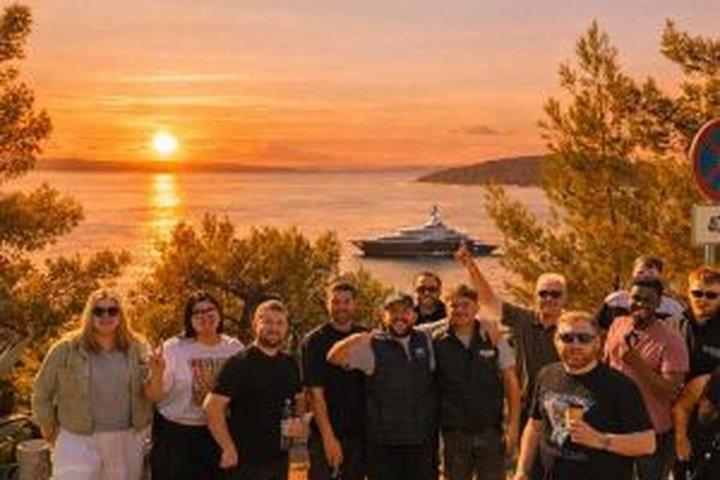 Split Sunset Tour Busstur & Diocletianus palatsvandring