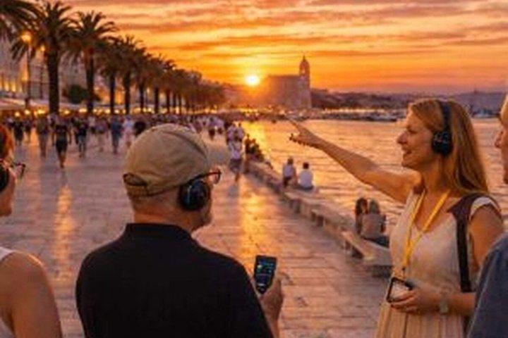 Split Sunset Tour Busstur & Diocletianus palatsvandring