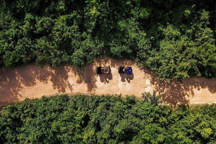 Cancún 5x1 Combo : Snorkel, ATV, Tirolesa, Cenote & Beach club