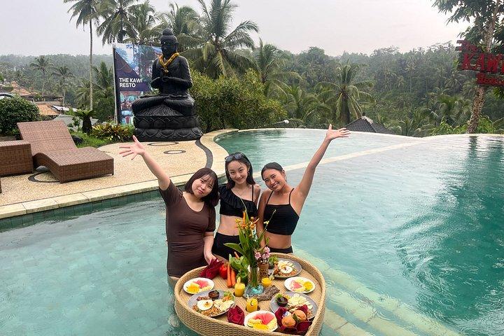 Best Price‼️Floating Breakfast & Ubud etc. : 1-Day Private Tour
