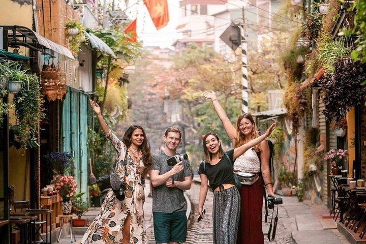 Hanoi Train Street wandeltocht & luxe Ha Long Bay 1-daagse cruise