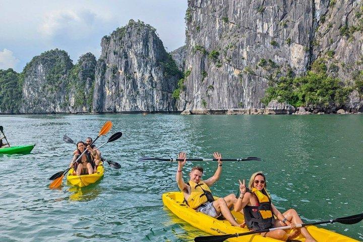 Luxe 5-sterren dagcruise naar Halong en Lan Ha Bay