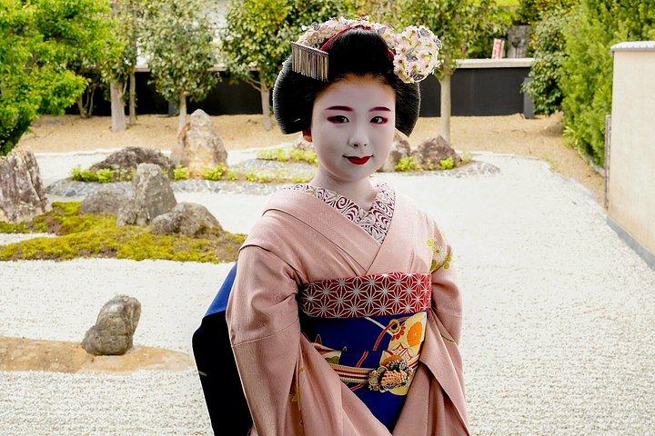 京都限定お寺舞妓舞禅園とお茶体験