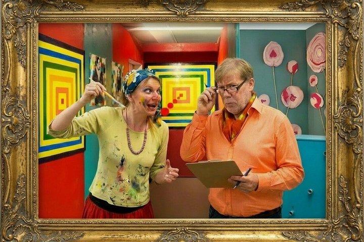 Boeiende kunsttentoonstelling Escape Room in Espoo