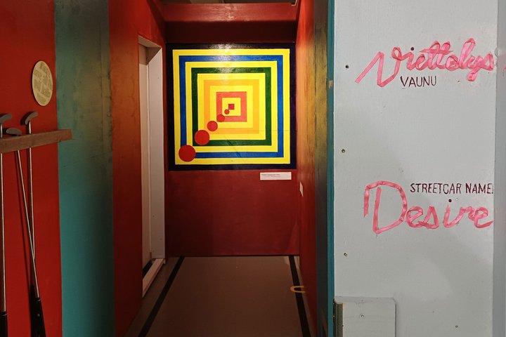 Boeiende kunsttentoonstelling Escape Room in Espoo
